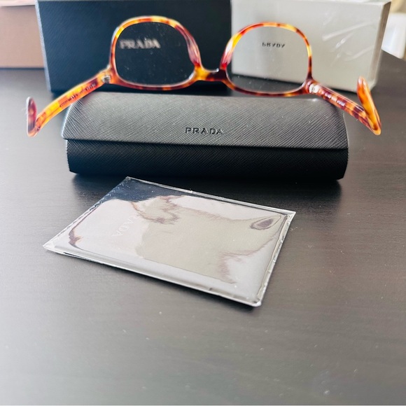 PRADA eyeglasses Light Havana - Picture 4 of 9